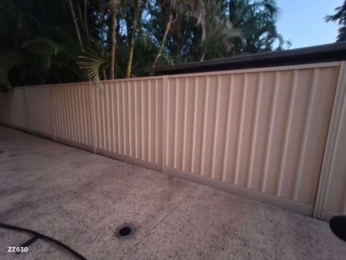 colorbond fences installed 
