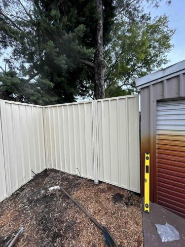 New COLORBOND gate installed